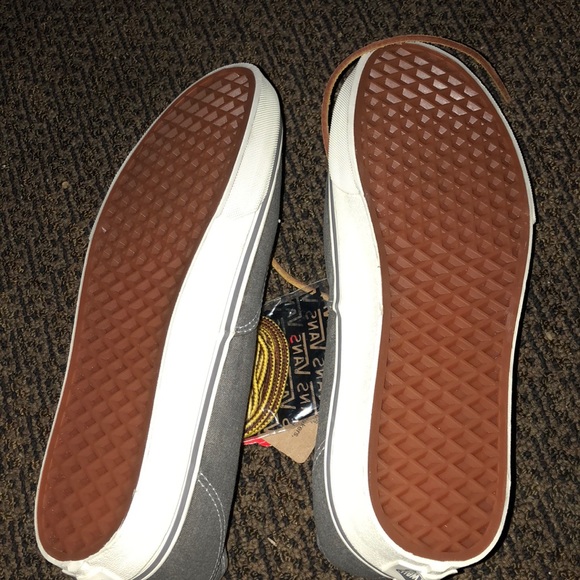 VANS OFF THE WALL GRAY SHOES size 9 men’s 10 women - Picture 4 of 8